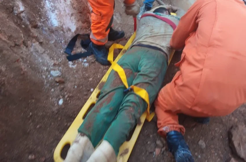  Desabamento em pedreira deixa trabalhador soterrado em Santana do Acaraú.