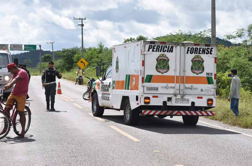  Homem morre após queda de motocicleta na CE-257 em Ipueiras.