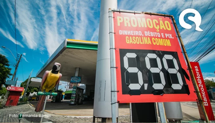 Preço da gasolina no Ceará sobe 10% em uma semana; veja impacto.