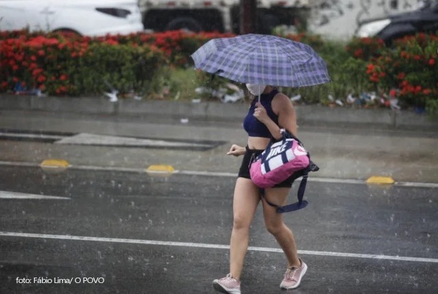 Ceará pode ter chuvas isoladas e altas temperaturas nos próximos dias.