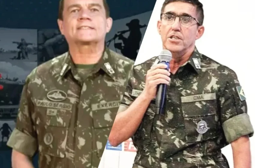  Dois generais cearenses são alvos de operação da PF contra Bolsonaro.