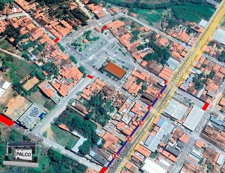  Prefeitura fará intervenções de acesso no Centro de Santa Quitéria para apresentação de Padre Fábio de Melo.