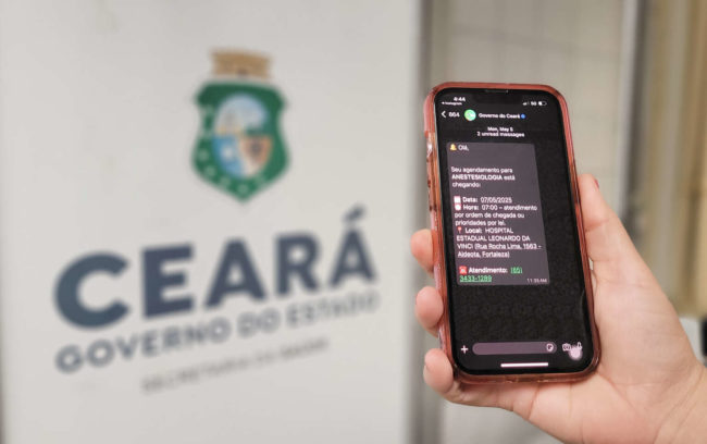  Sistema de Saúde usa WhatsApp para confirmar consultas com pacientes.
